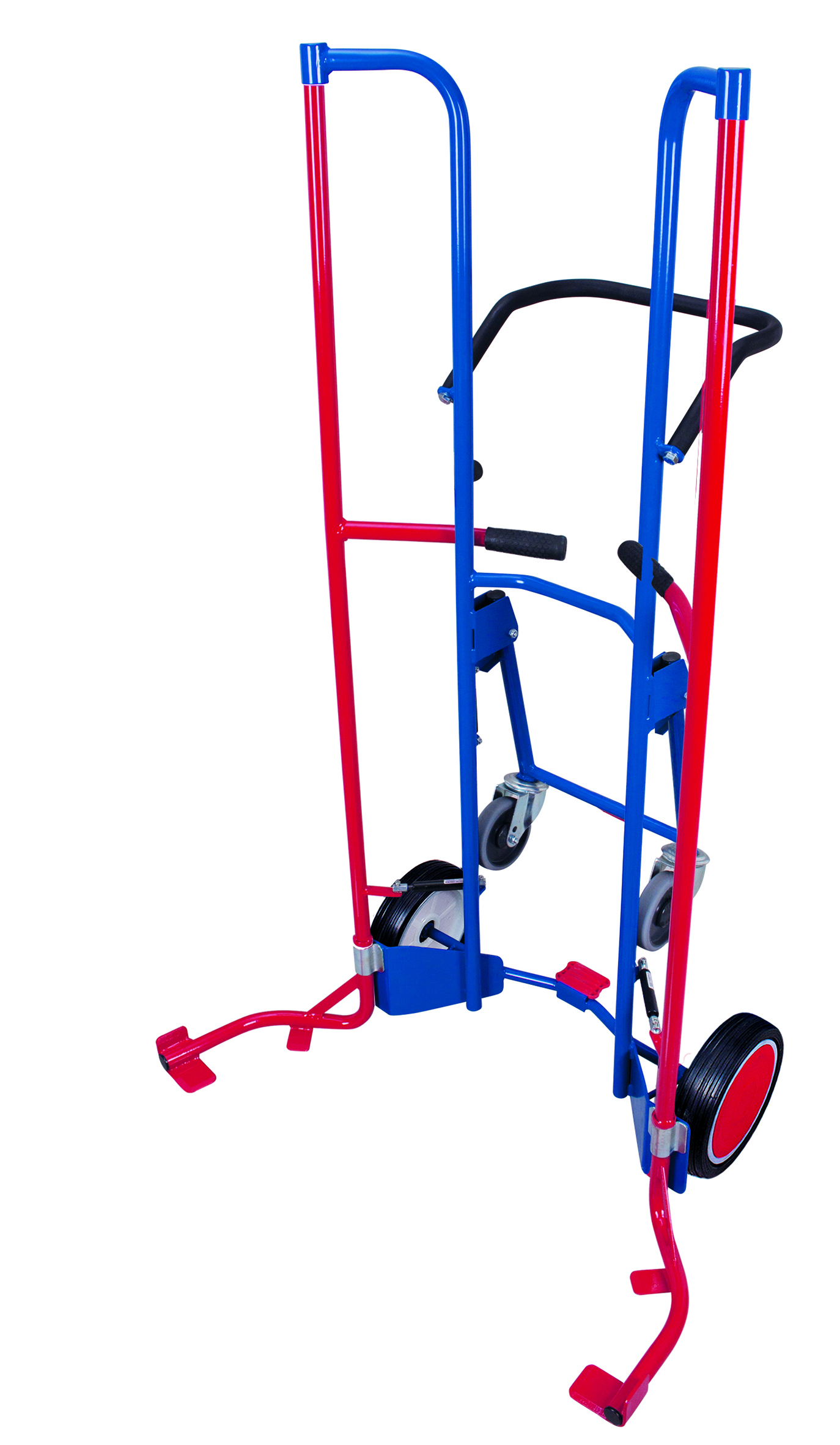 Tyre truck with supporting wheels Tyre truck with supporting wheels