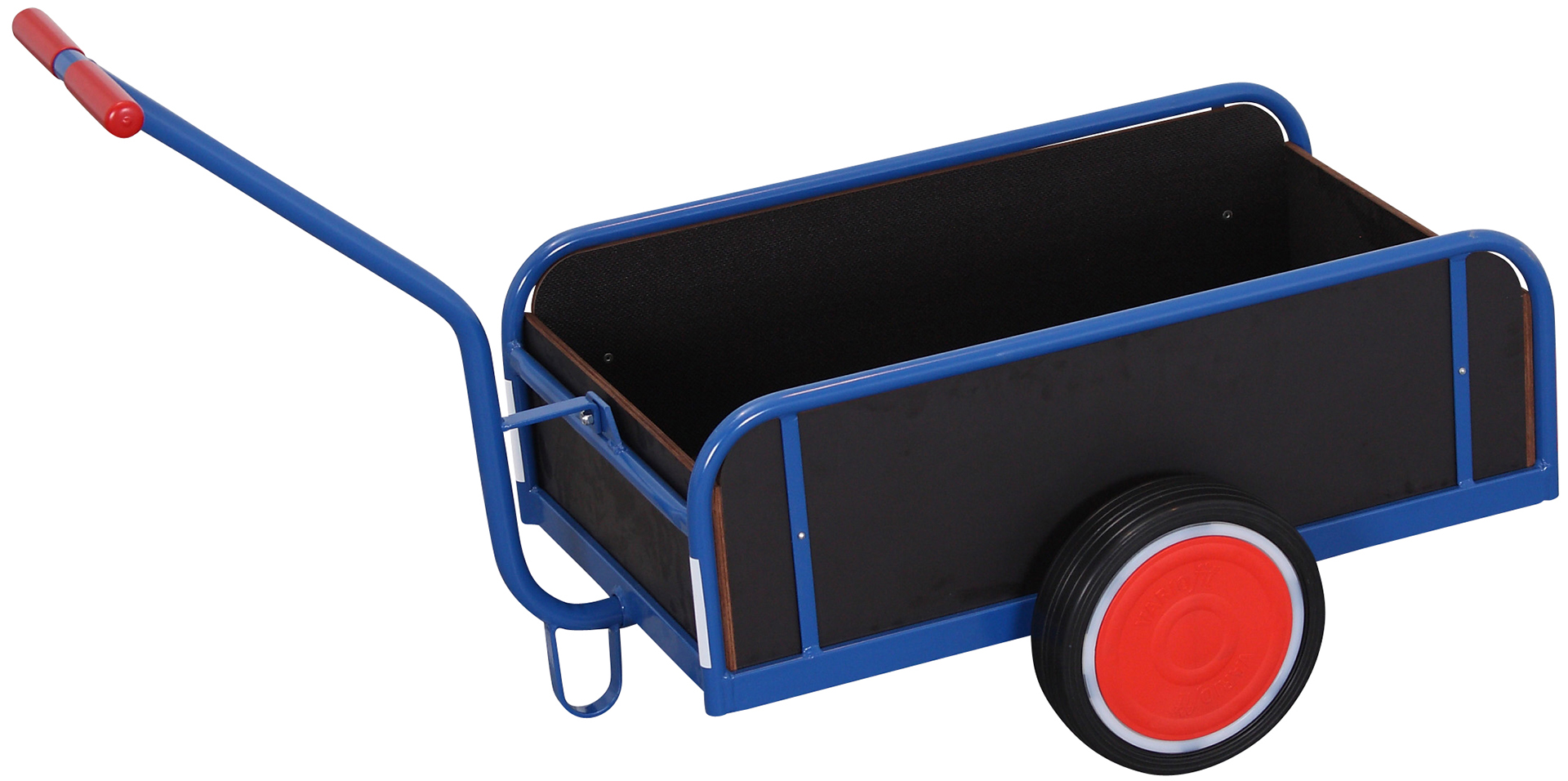 Hand truck with side walls