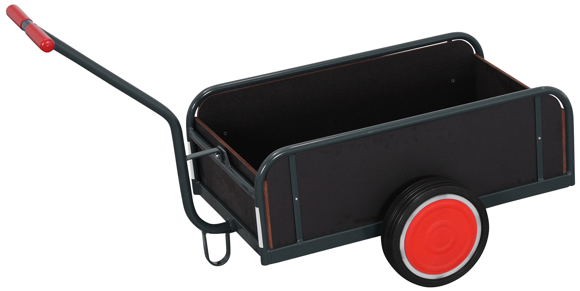 Hand truck with side walls