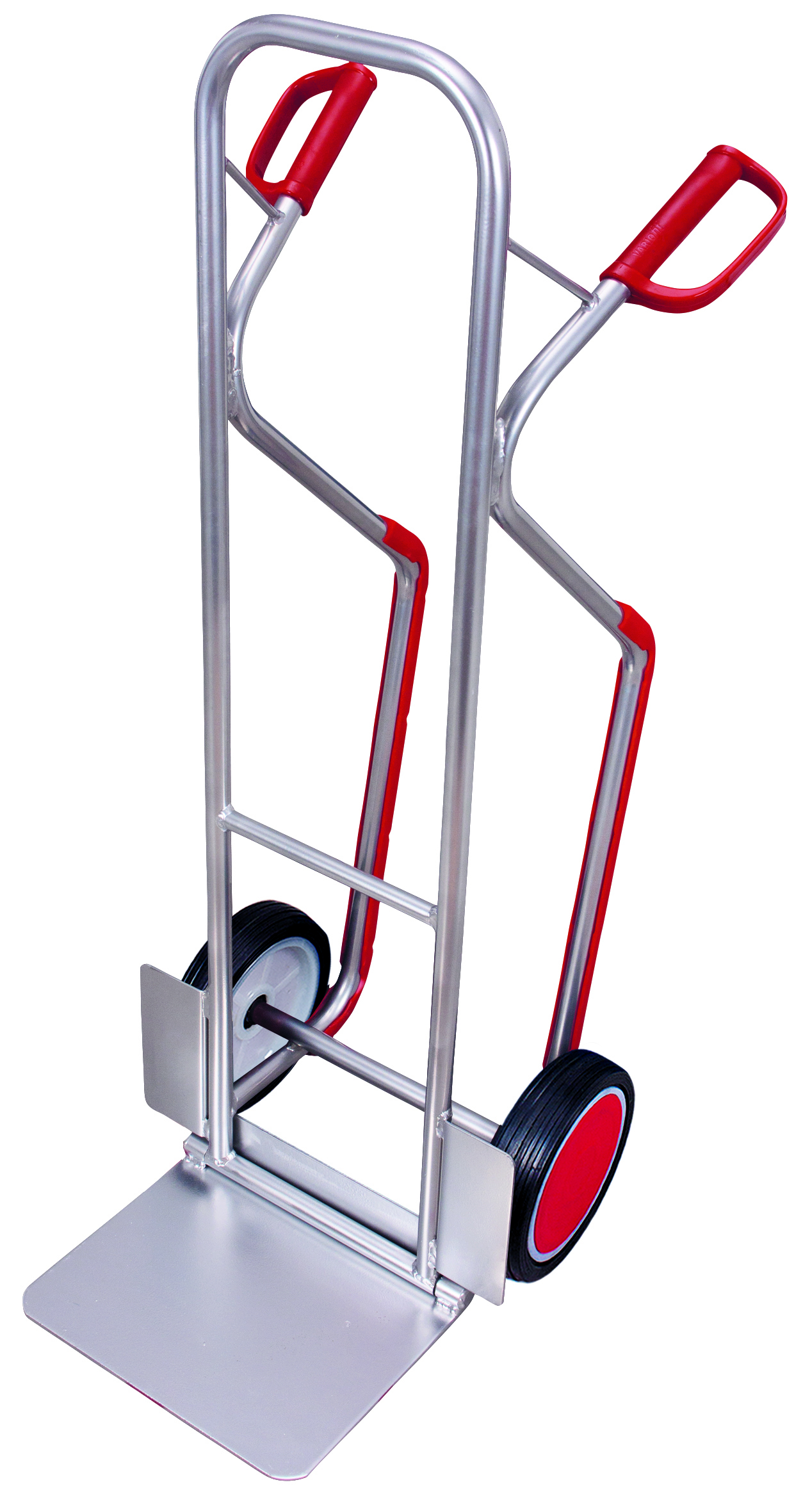 Diable en aluminium avec pelle repliable Diable en aluminium avec pelle repliable