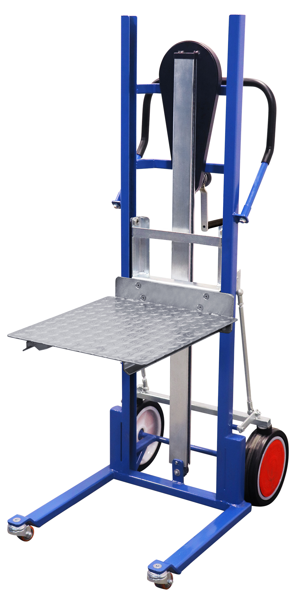 Materialheber inkl. Gabelzinken und Ladeplattform Materialheber inkl. Gabelzinken und Ladeplattform