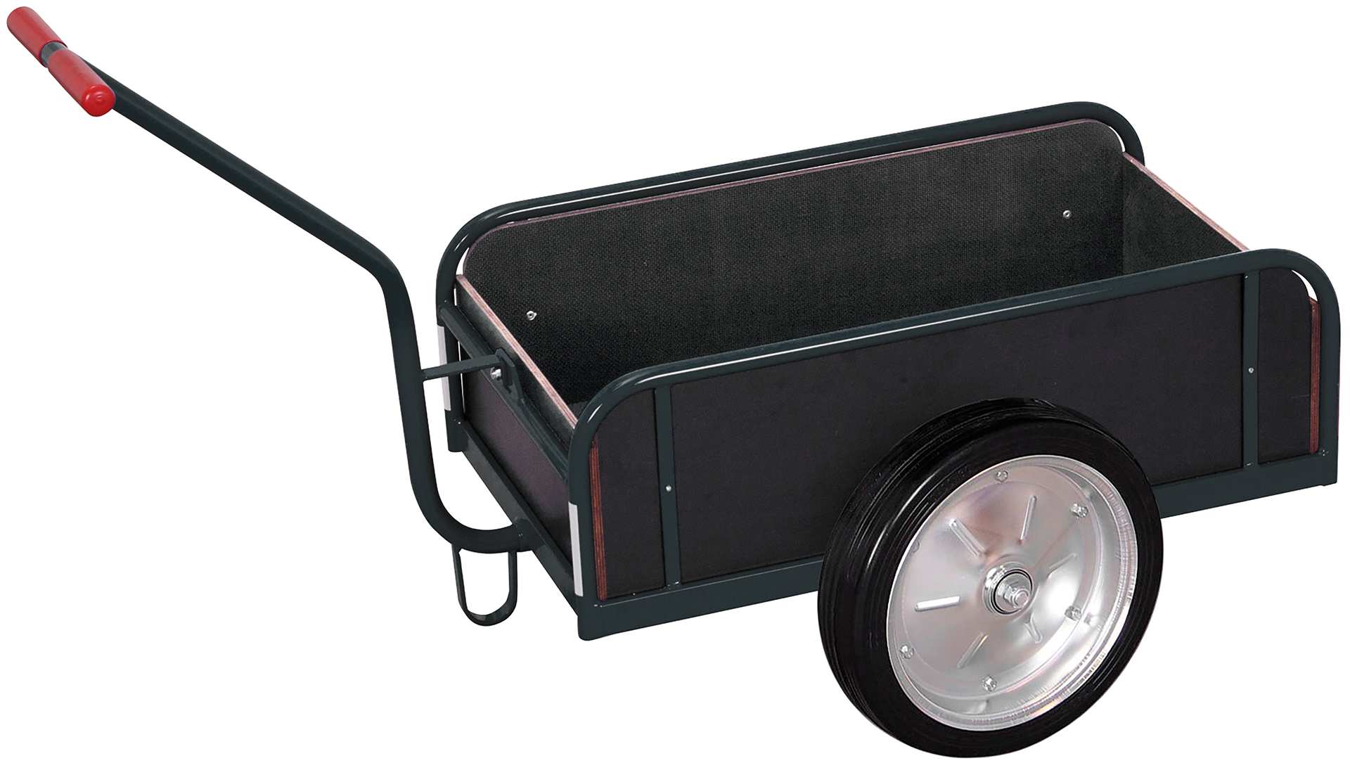 Hand truck with side walls