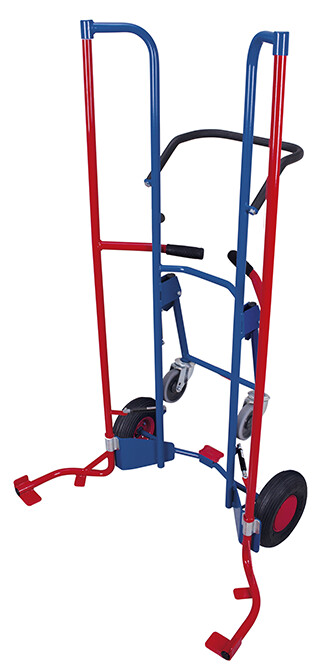 Tyre truck with supporting wheels Tyre truck with supporting wheels