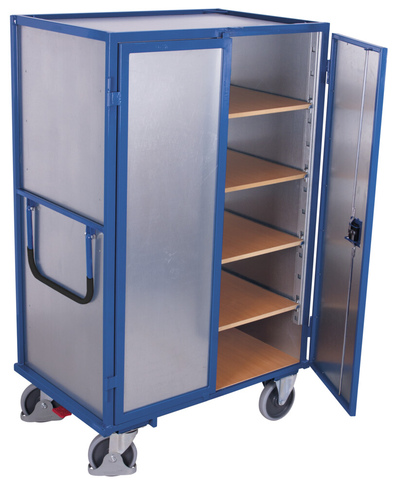 Shelf trolley fixed welded
