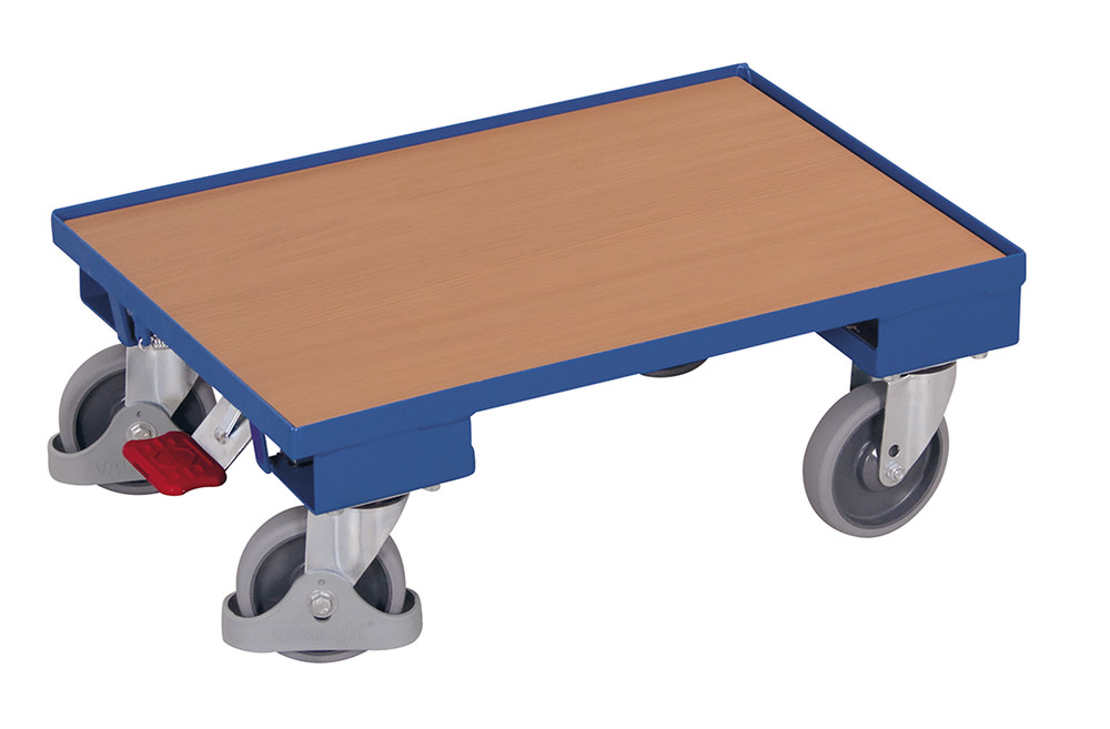 Wózek systemowy Euro z podłogą z płyty (krawędż: 10 mm) Wózek systemowy Euro z podłogą z płyty (krawędż: 10 mm)