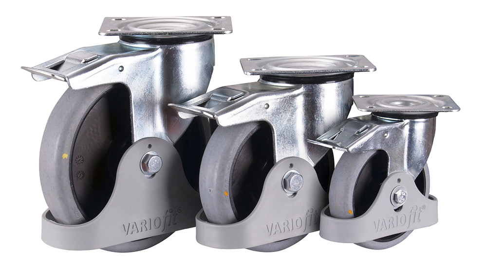 Koła obrotowe z hamulcem Koła obrotowe z hamulcem