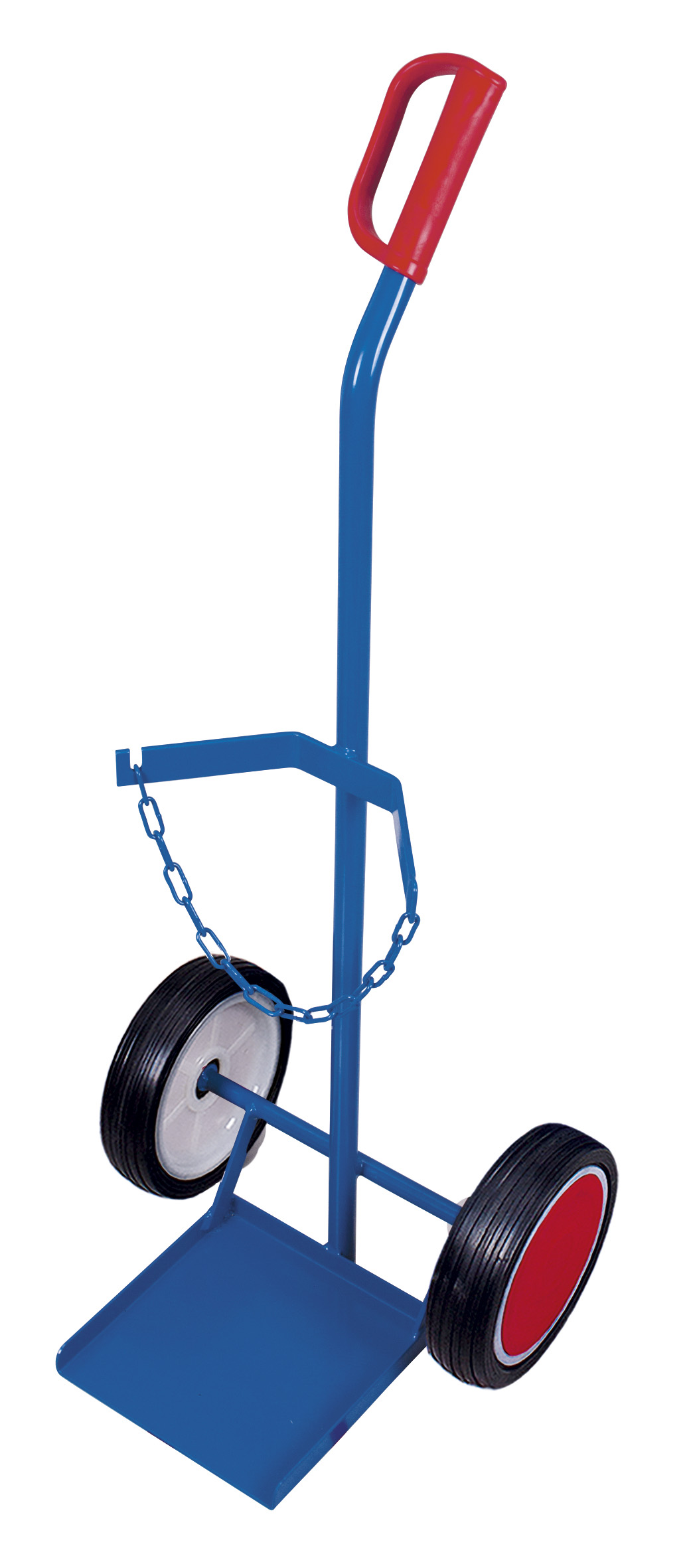 Steel-cylinder truck for 1 steel-cylinder of 20, 40 - 50 l capacity Steel-cylinder truck for 1 steel-cylinder of 20, 40 - 50 l capacity