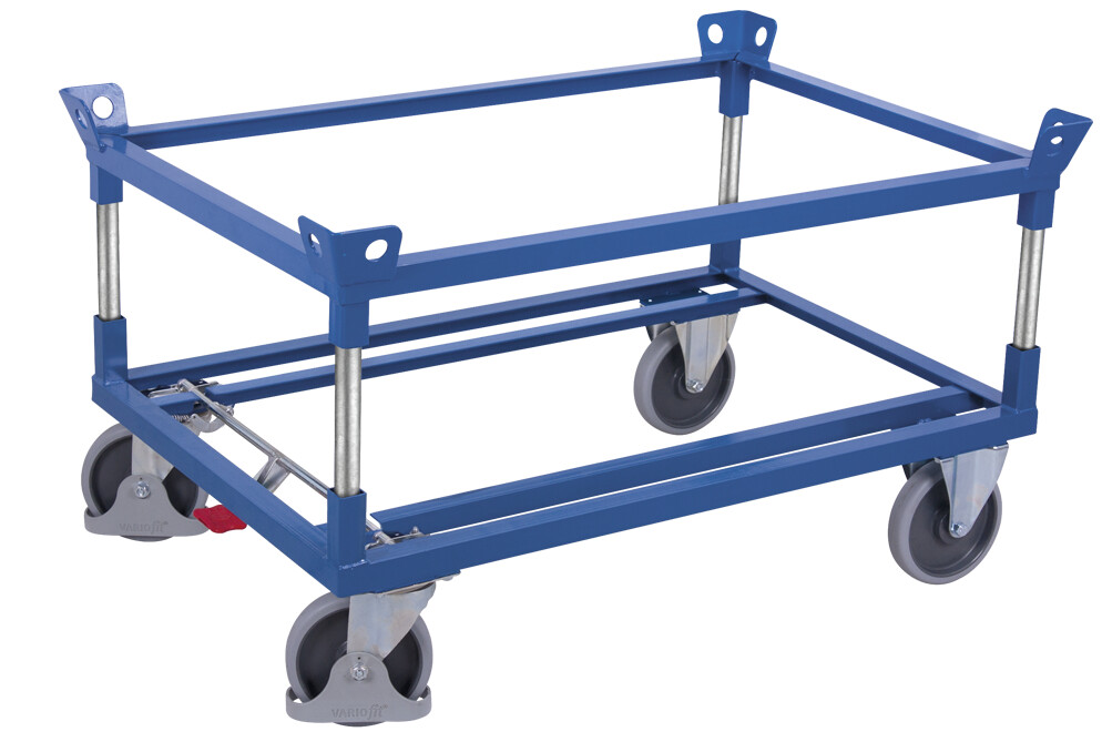 Steel-frame dolly with 2 angle-steel frames Steel-frame dolly with 2 angle-steel frames