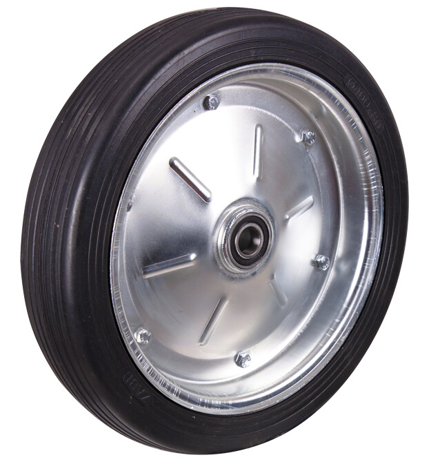 Solid-rubber tyres, diam. 400 mm Solid-rubber tyres, diam. 400 mm