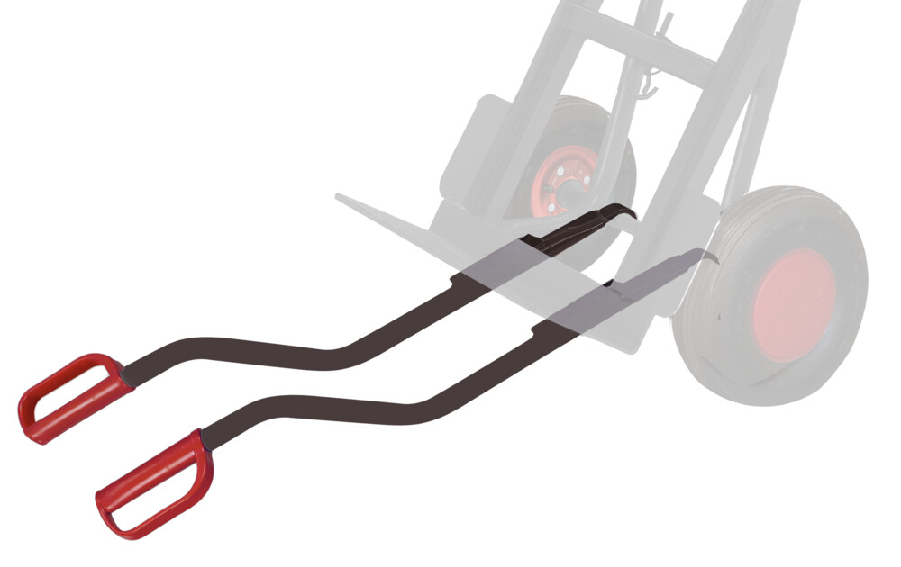 Uchwyt dźwigający do taczki do transportu po schodach (1 para) Uchwyt dźwigający do taczki do transportu po schodach (1 para)