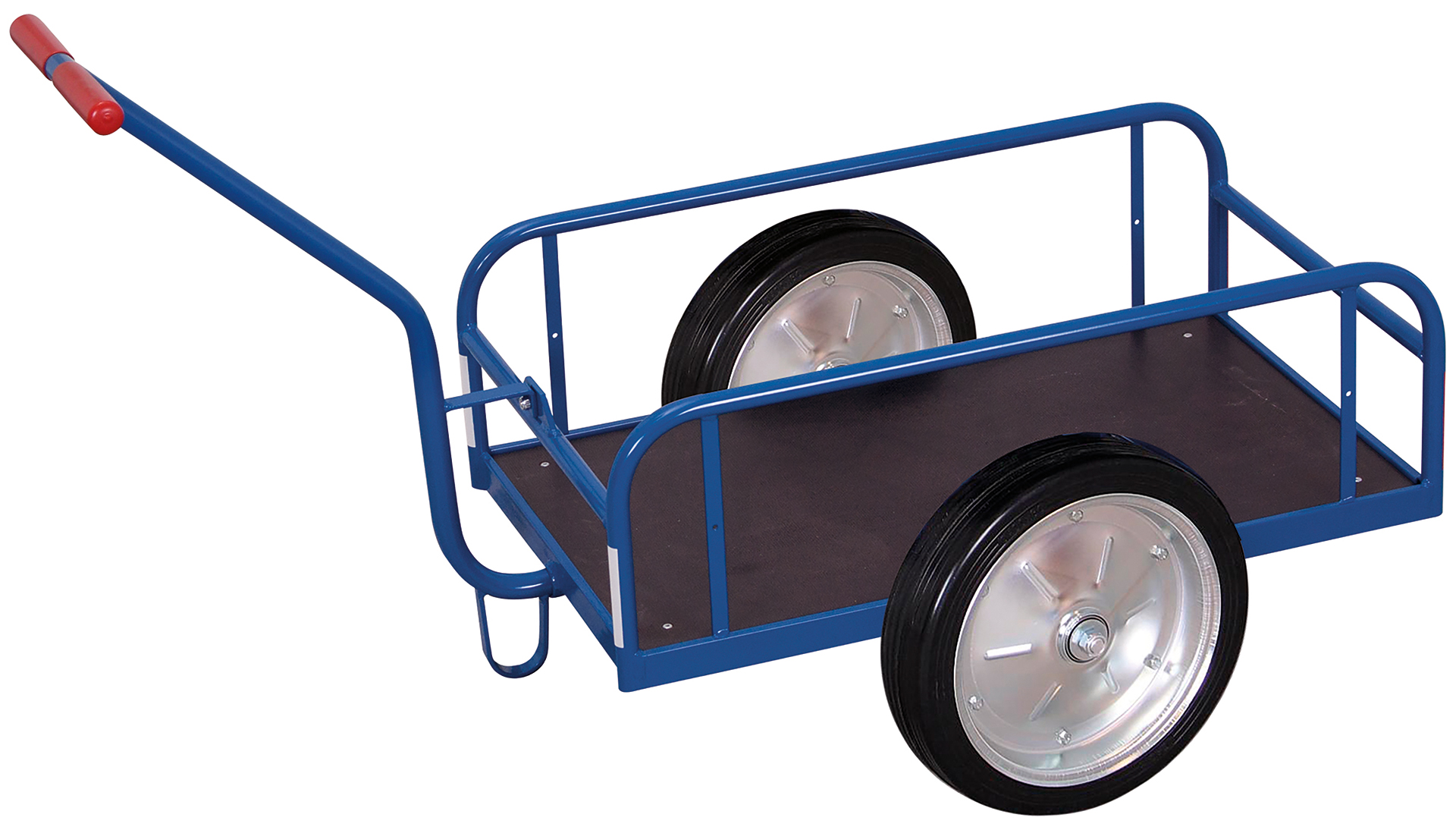 Hand truck without side walls