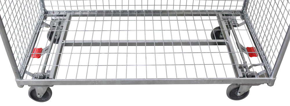 Zentrale Fußbremse EasySTOP beidseitig bedienbar Zentrale Fußbremse EasySTOP beidseitig bedienbar