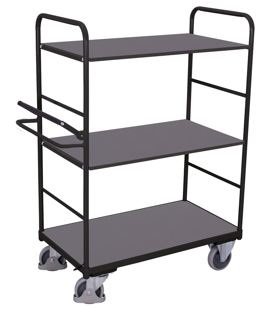 Shelf trolley, high with dead man’s brake Shelf trolley, high with dead man’s brake