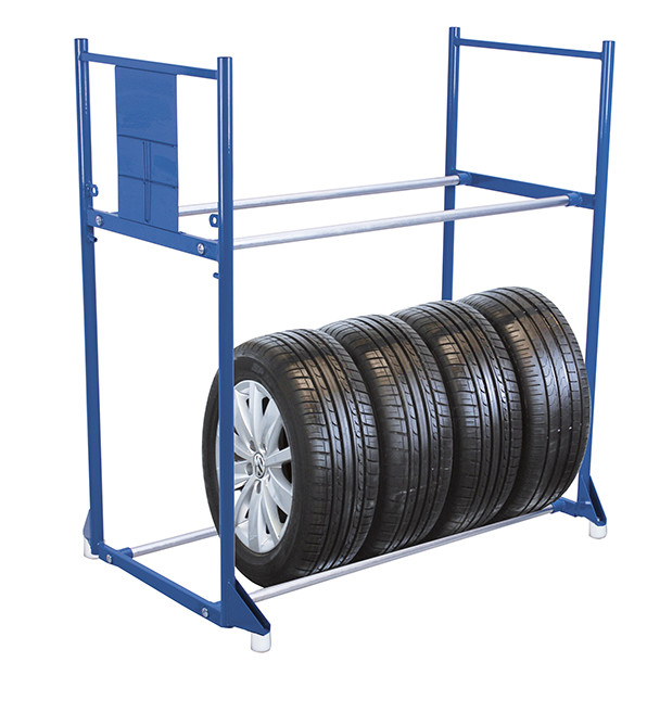 Tyre rack with 2 levels Tyre rack with 2 levels