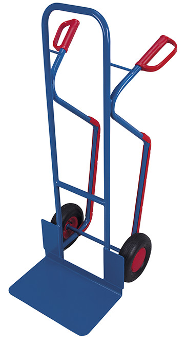 Tubular steel truck with large toe plate Tubular steel truck with large toe plate