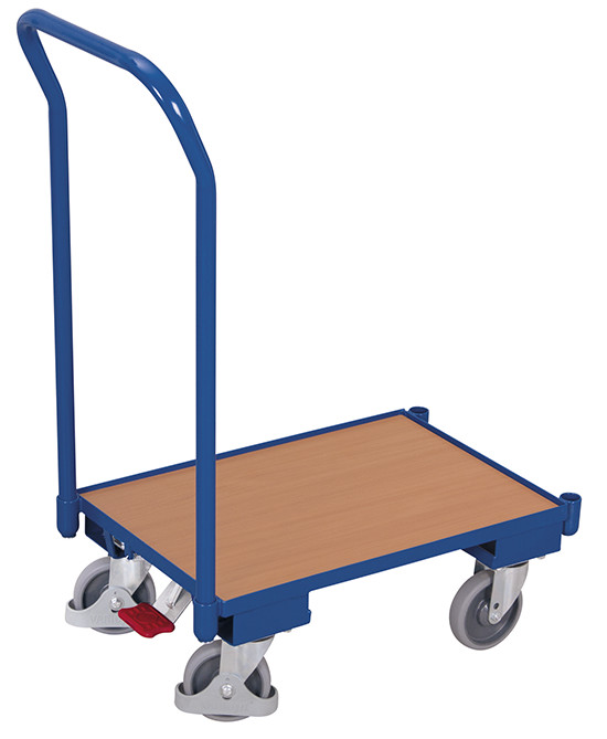 Euro-System-Roller mit Boden (10 mm Rand) und Schiebebügel