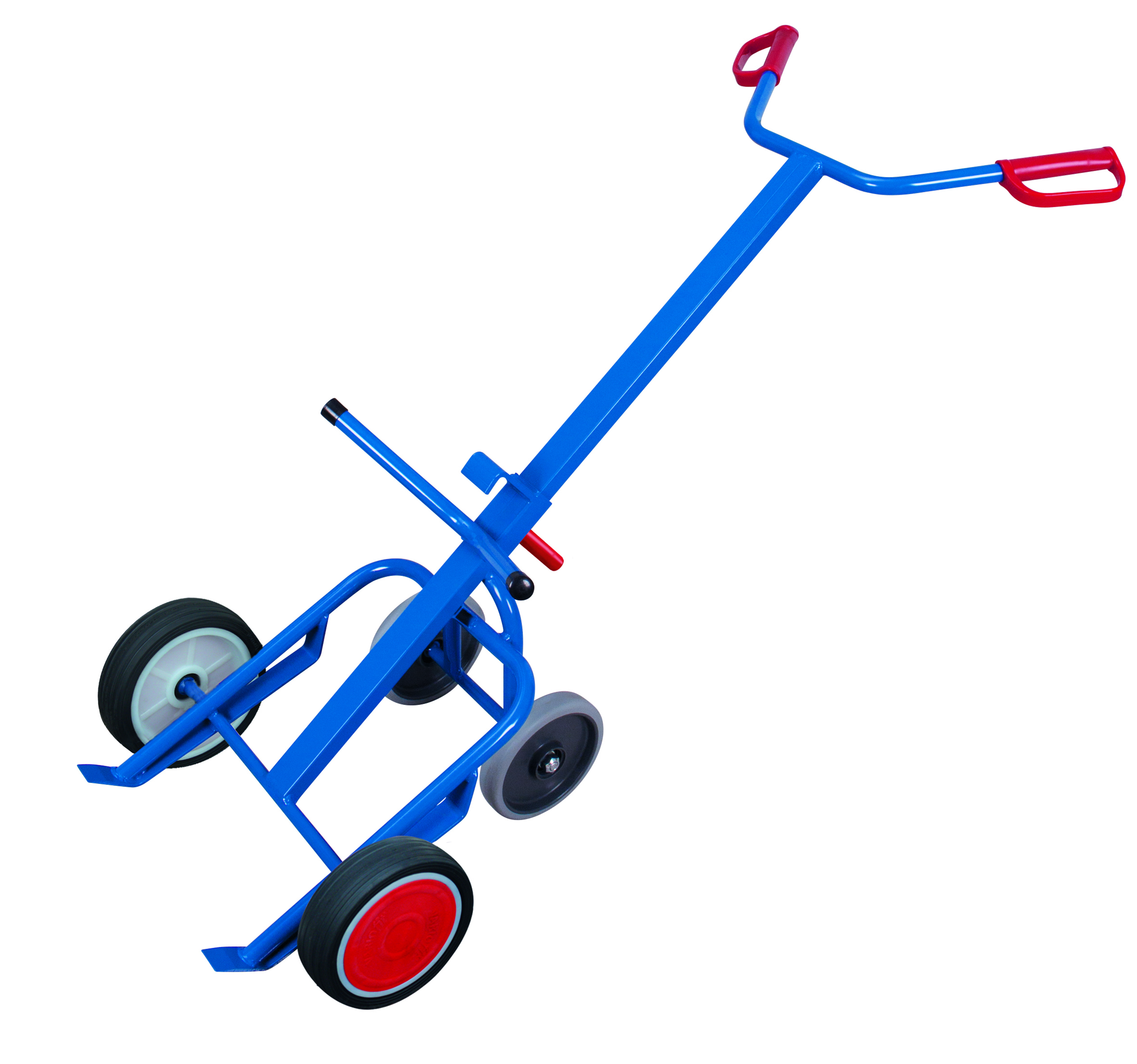 Drum truck with 2 supporting wheels Drum truck with 2 supporting wheels