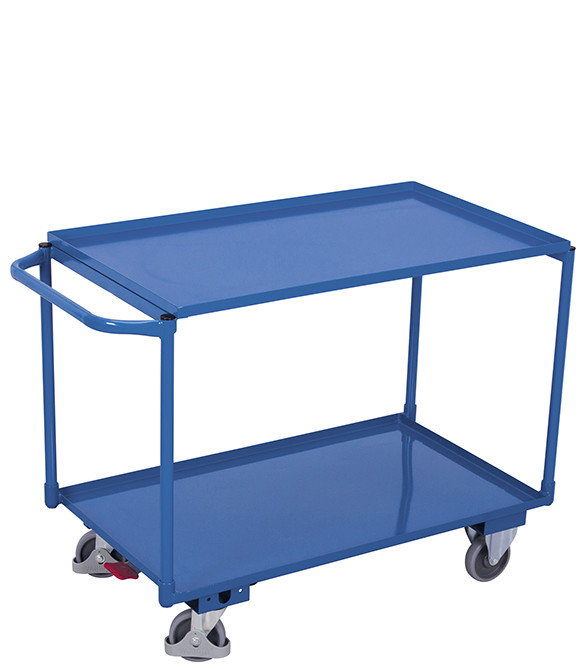 Table trolley with 2 load surfaces Table trolley with 2 load surfaces