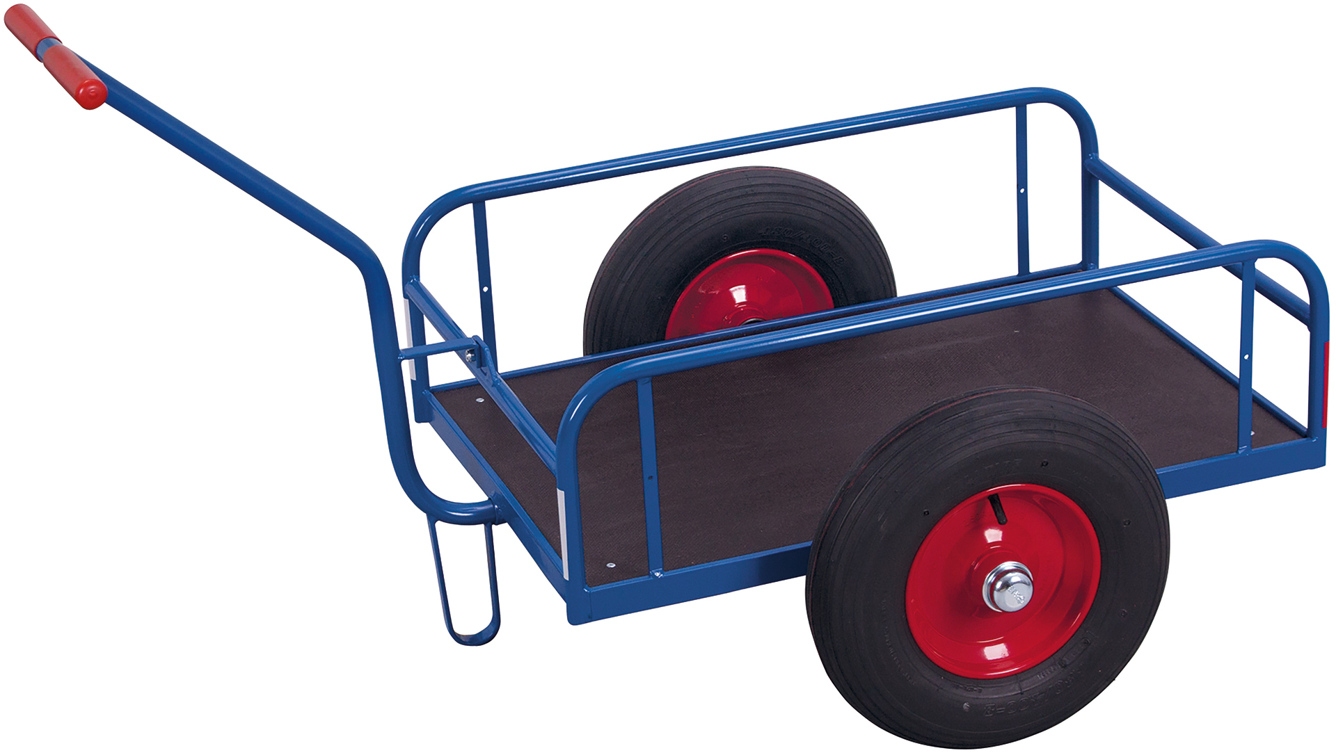 Hand truck without side walls