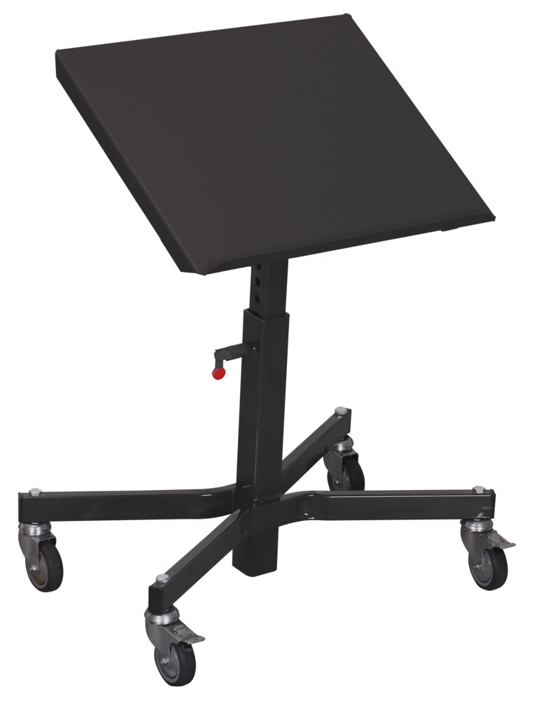 Material stand, one-sided tiltable Material stand, one-sided tiltable