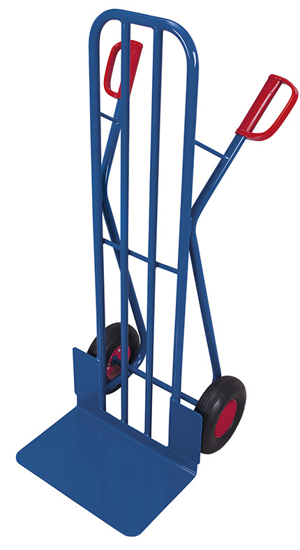 Tubular steel truck with large toe plate Tubular steel truck with large toe plate