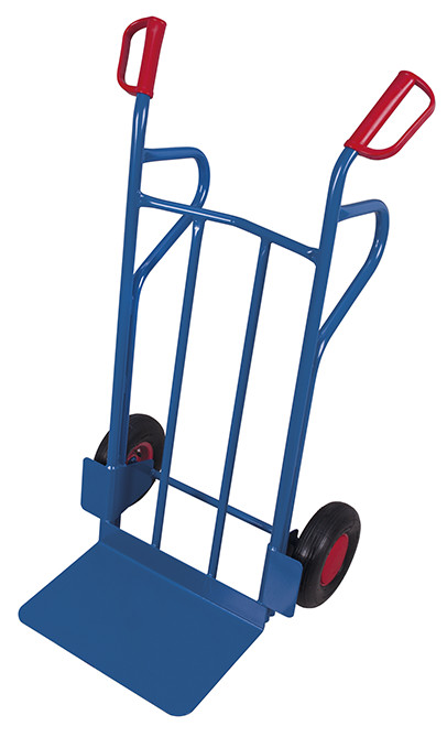 Tubular steel truck with large toe plate Tubular steel truck with large toe plate