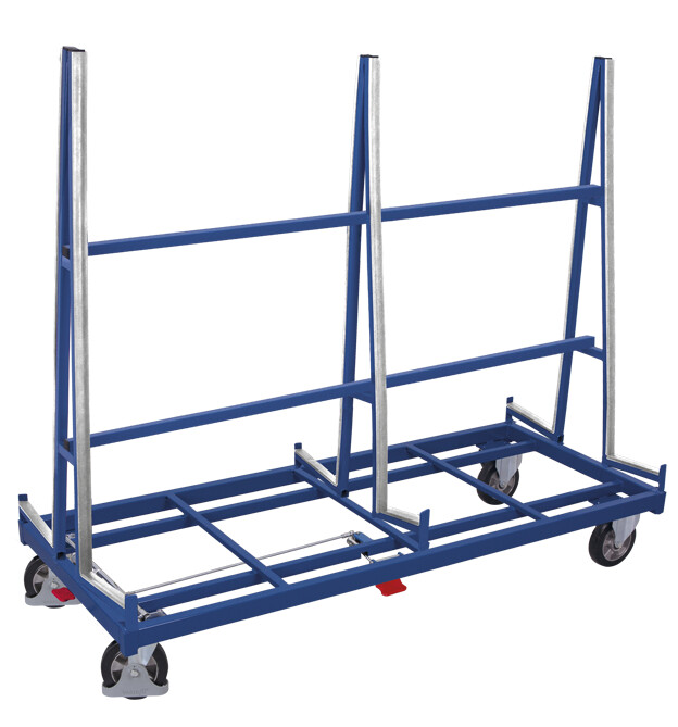 Sheet-material trolley, two-sided Sheet-material trolley, two-sided