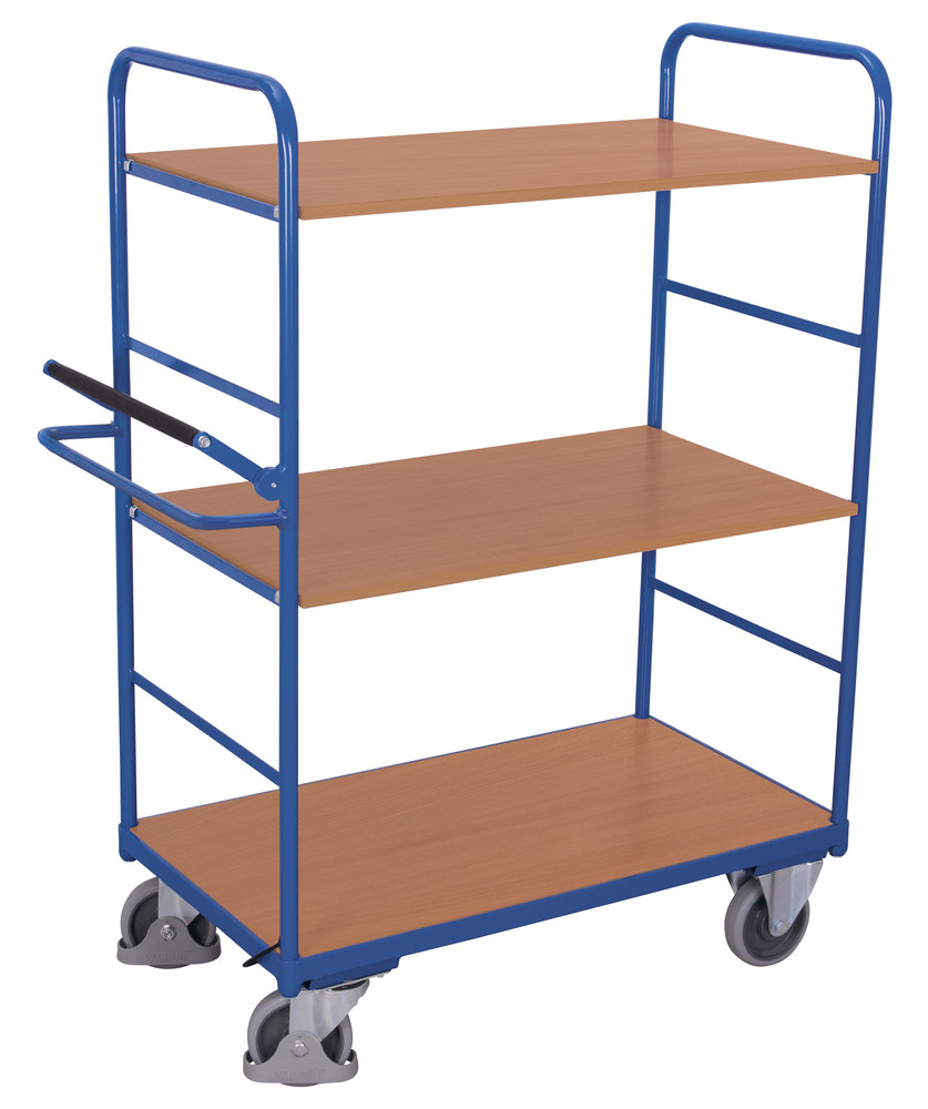 Shelf trolley, high with dead man’s brake Shelf trolley, high with dead man’s brake
