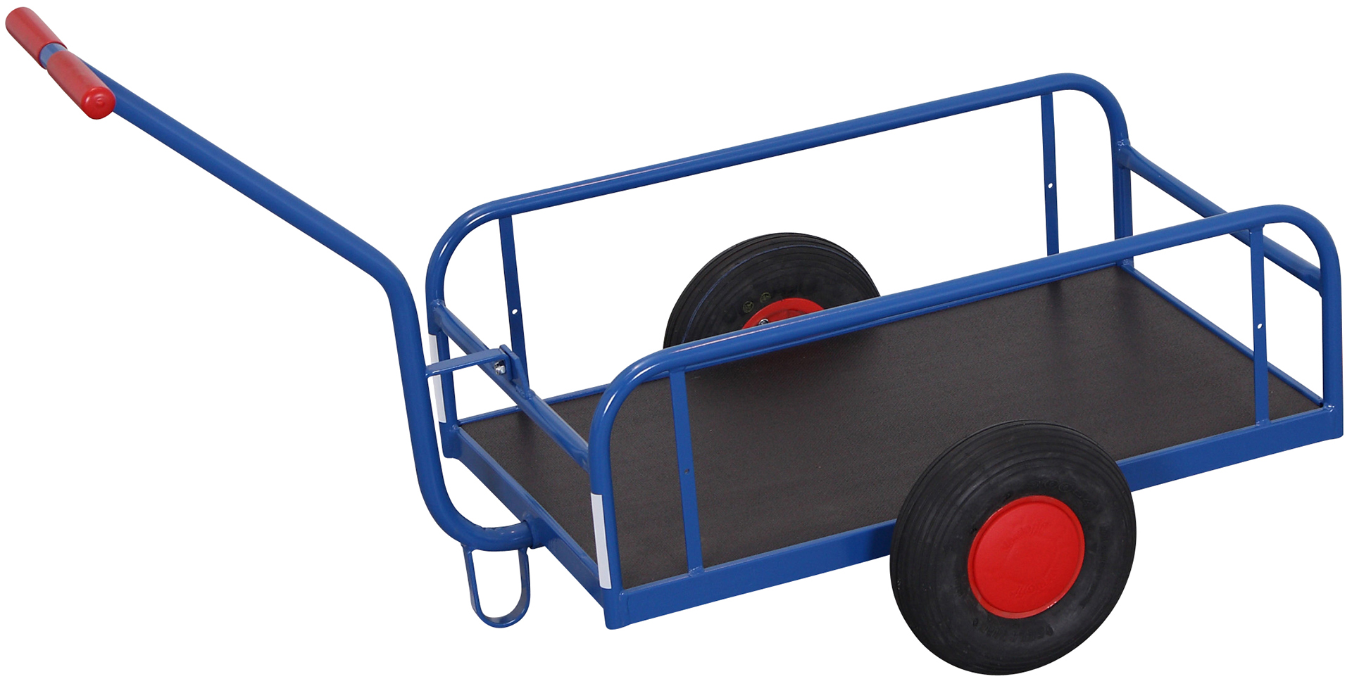 Hand truck without side walls