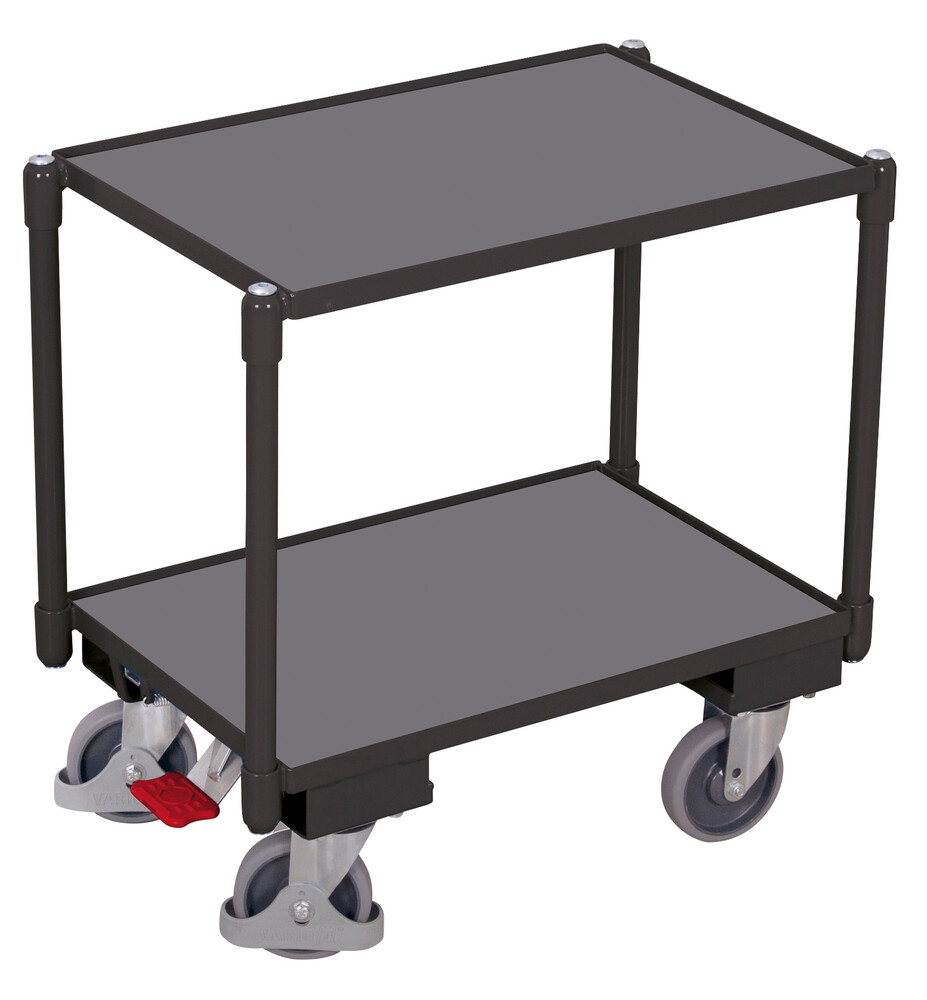 Euro system dolly with 2 load surfaces (edge 10 mm) Euro system dolly with 2 load surfaces (edge 10 mm)
