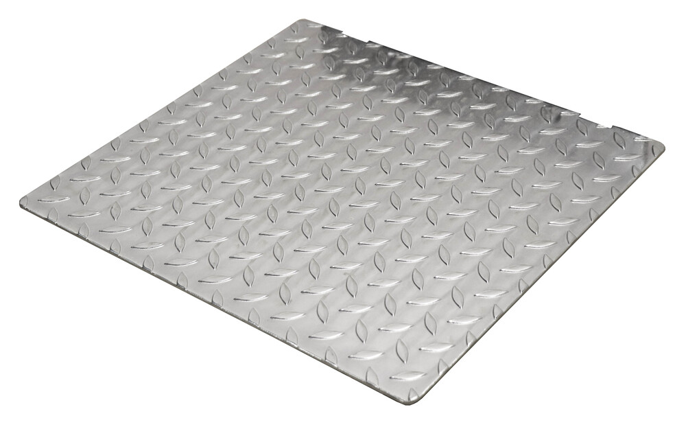 Ladeplattform aus Riffelblech Ladeplattform aus Riffelblech