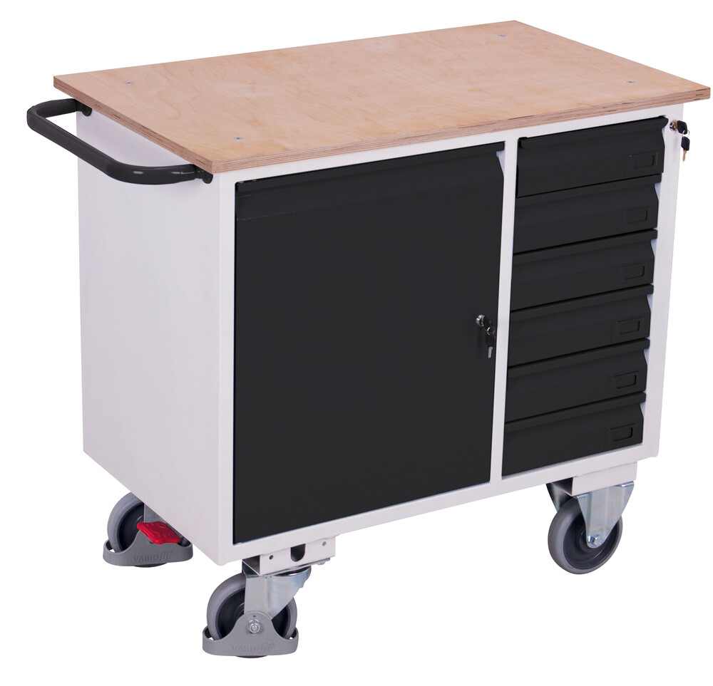 Werkstattwagen mit 6 Schubladen Werkstattwagen mit 6 Schubladen