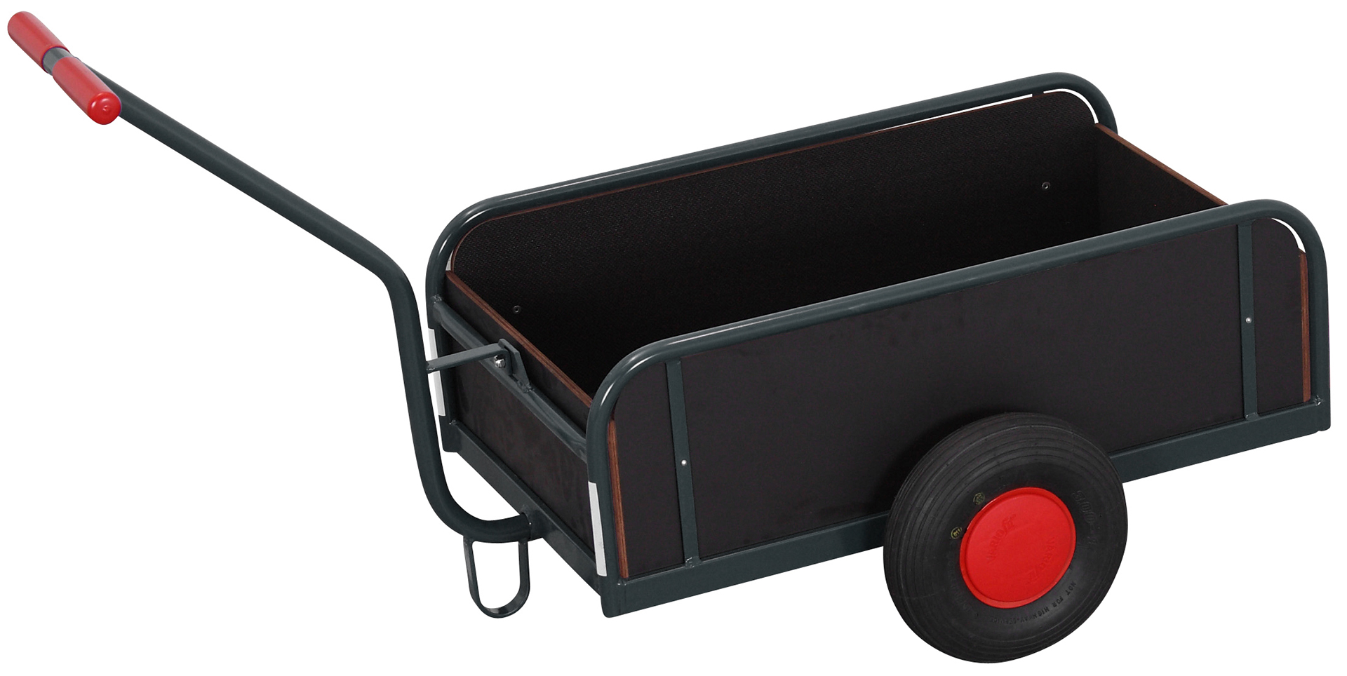 Hand truck with side walls