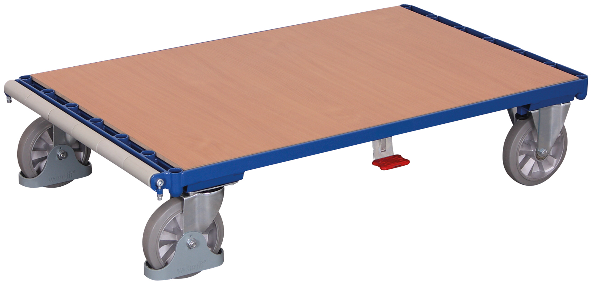 Sheet-material trolley (without tubular support)