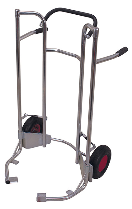 Tyre truck, low, galvanised Tyre truck, low, galvanised