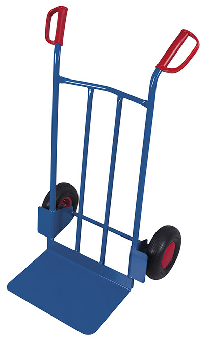 Tubular steel truck with large toe plate Tubular steel truck with large toe plate