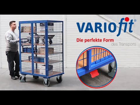 ESD shelf trolley fixed welded