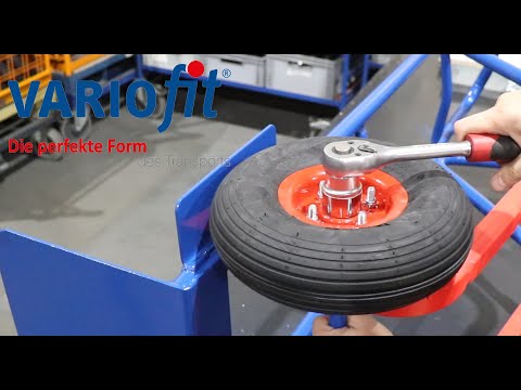 Puncture-proof wheelsset, diam. 260 mm